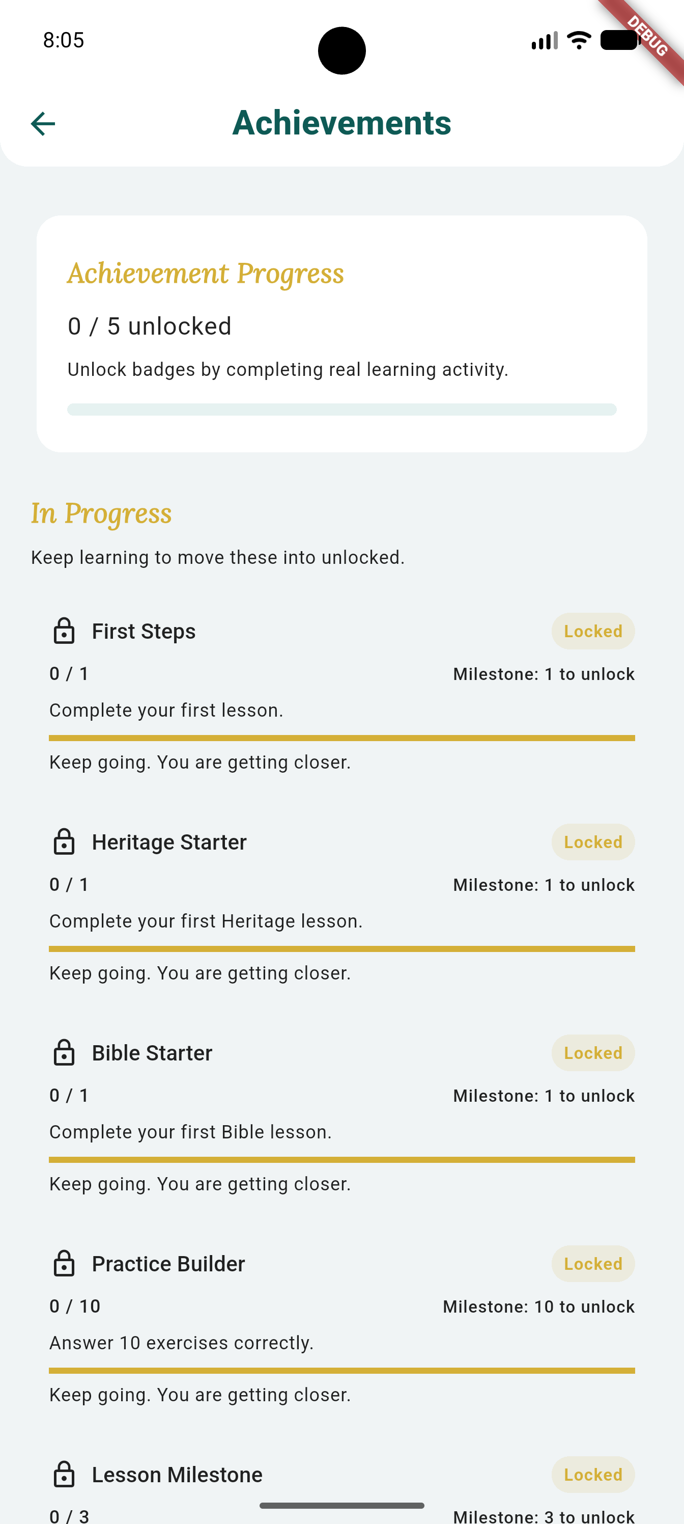 Divinari streak achievements, badges, and learning milestone rewards