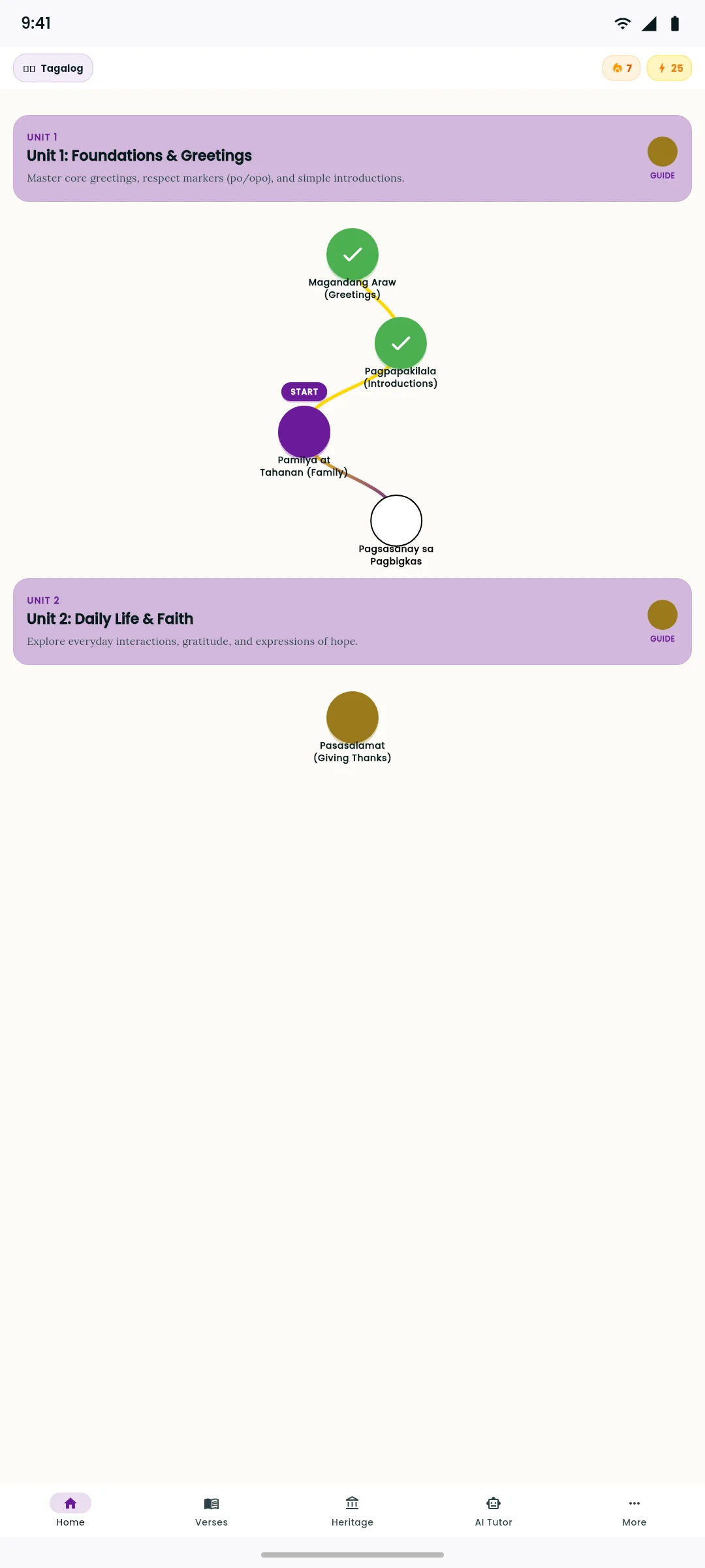 Divinari Home Learning Trail