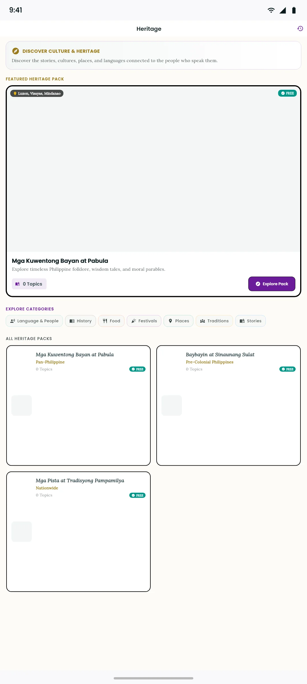 Divinari Heritage Hub with Baybayin Modules